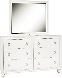 Traditional White Dresser - Bella-6