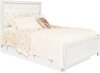 Traditional White Twin Bed - Bella