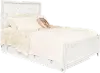 Bella White Full Bed