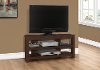 Contemporary Cherry 42 Inch Corner TV Stand