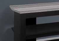 Contemporary Black and Gray Corner TV Stand-2