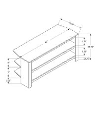 Contemporary Black and Gray Corner TV Stand-6