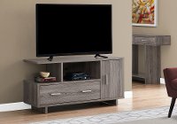 Dark Taupe Storage TV Stand