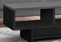 Modern Black and Gray Coffee Table with Storage - Faye-4