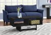Modern Black and Gray Coffee Table - Faye