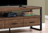 Industrial Brown 3 Drawer TV Stand-3
