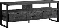 Industrial Black 3 Drawer TV Stand-3