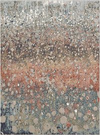 91964-97031 8 x 11 Large Rose Gold Rug - Soiree