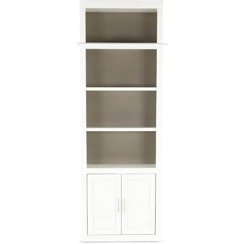 Catrina White 32 Bookcase with Reversible Door