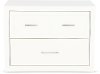 Modern White 2 Drawer Lateral File Cabinet - Catalina