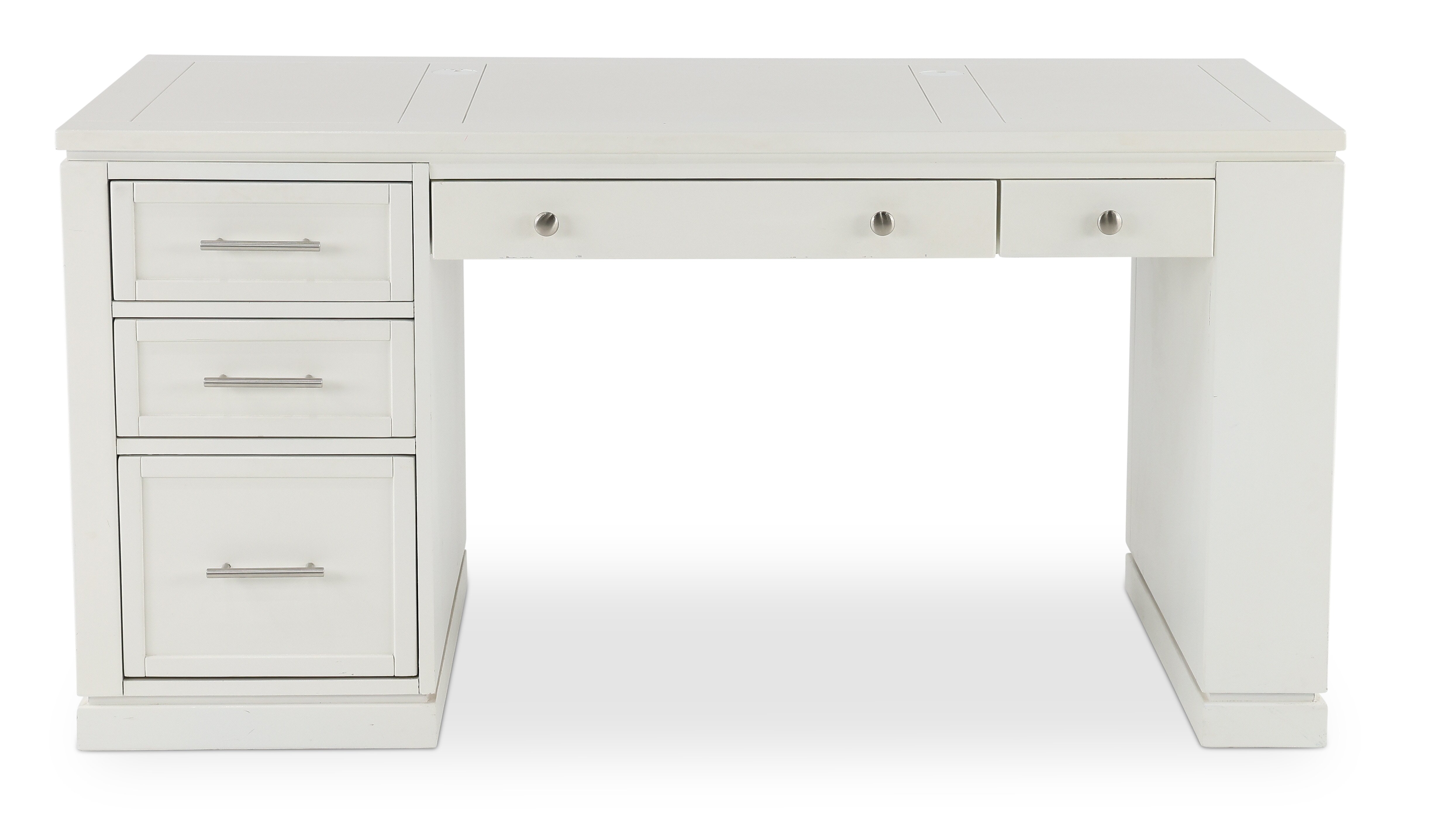 Cottage White 60 Inch Writing Desk-1