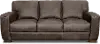 Dakota Brown Leather Sofa