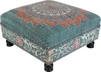 SURA-001 Square Multi Color Bench with Wood Base