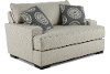 Casual Contemporary Flax Gray Chair - Raven
