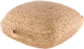 Khaki Jute Floor Pillow