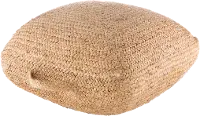 ZIY-001 Khaki Jute Floor Pillow