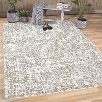 8 x 10 Large Ditto White Area Rug - Cottontail-2