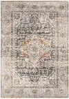 Maharaja 5 x 8 Medallion Gray and Blue Area Rug