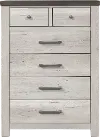 Riverwood Whitewash Chest of Drawers