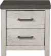 Riverwood Whitewash Nightstand