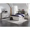 Clearance Riverwood Whitewash 4 Piece Full Bedroom Set