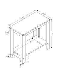 Contemporary Cherry Side Table - Milford-5