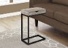 Contemporary Taupe Accent Table with Drawer