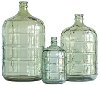 Clearance 16 Inch Green Vintage Glass Bottle