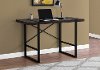 Cappuccino and Black 48 Inch Desk