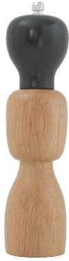 8 Inch Charcoal and Wood Pepper Mill