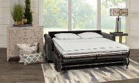 Velvety Steel Full Sofa Bed - Cloud Z-2