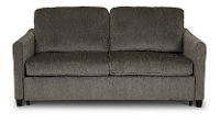Velvety Steel Full Sofa Bed - Cloud Z-3