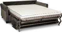 Velvety Steel Full Sofa Bed - Cloud Z-4