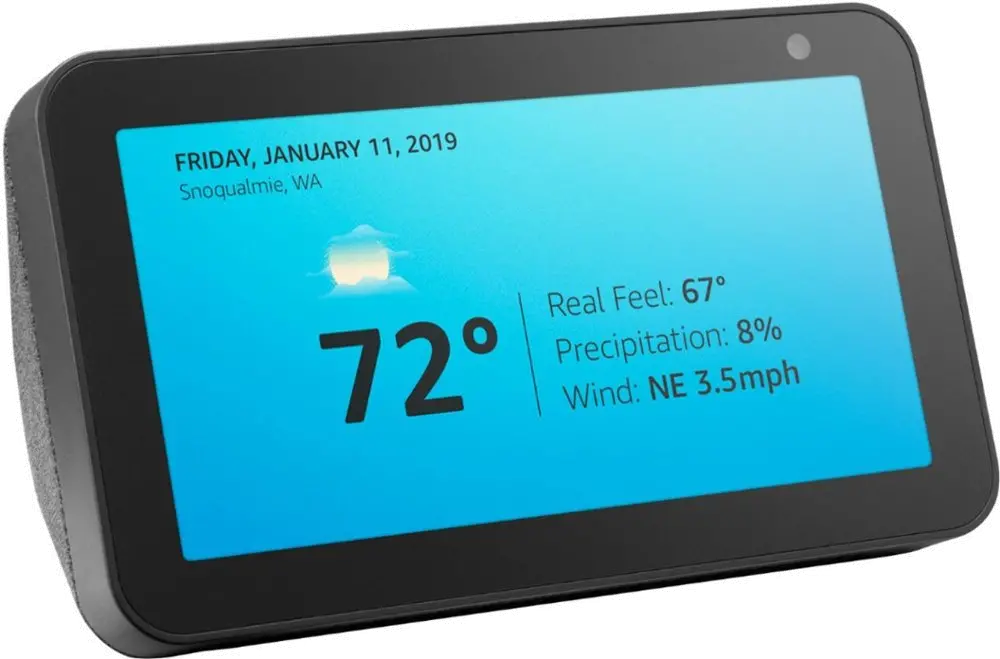 AMAZON SHOW 5 BLACK Amazon Echo Show 5 Smart Display with Alexa - Charcoal-6