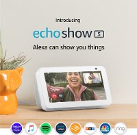 AMAZON SHOW 5 WHITE Amazon Echo Show 5 Smart Display with Alexa - Sandstone-4