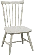 Modern Eclectic Farmhouse Whitewash Dining Room Chair
