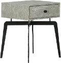 Iron Leg End Table - Modern Eclectic