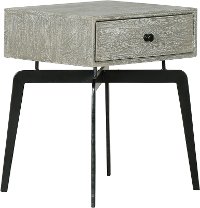 Iron Leg End Table - Modern Eclectic