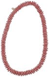 9 Inch Pink Ashanti Bead Strand