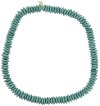 9 Inch Teal Ashanti Bead Strand