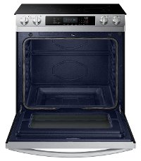 NE58R9311SS Samsung 30 Inch Slide In Electric Range - 5.8 cu. ft. Stainless Steel-2