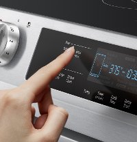NE58R9311SS Samsung 30 Inch Slide In Electric Range - 5.8 cu. ft. Stainless Steel-6