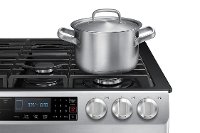 NX58R9311SS Samsung 30 Inch Slide In Gas Range - 5.8 cu. ft. Stainless Steel-3