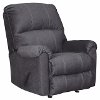 Charcoal Gray Recliner - Urbino