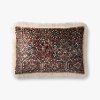 P0794 Clearance Multi Color and Ivory Rectangle Throw Pillow