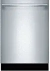 SHXM4AY55N Bosch 100 Series Top Control Dishwasher - Stainless Steel