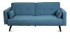 Madrid Ocean Blue Convertible Sofa Bed - Jenna