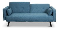 Madrid Ocean Blue Convertible Sofa Bed - Jenna-4