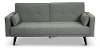 Madrid Slate Gray Convertible Sofa Bed - Jenna