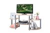 88130 Contemporary Maple Wood Entertainment Center - College